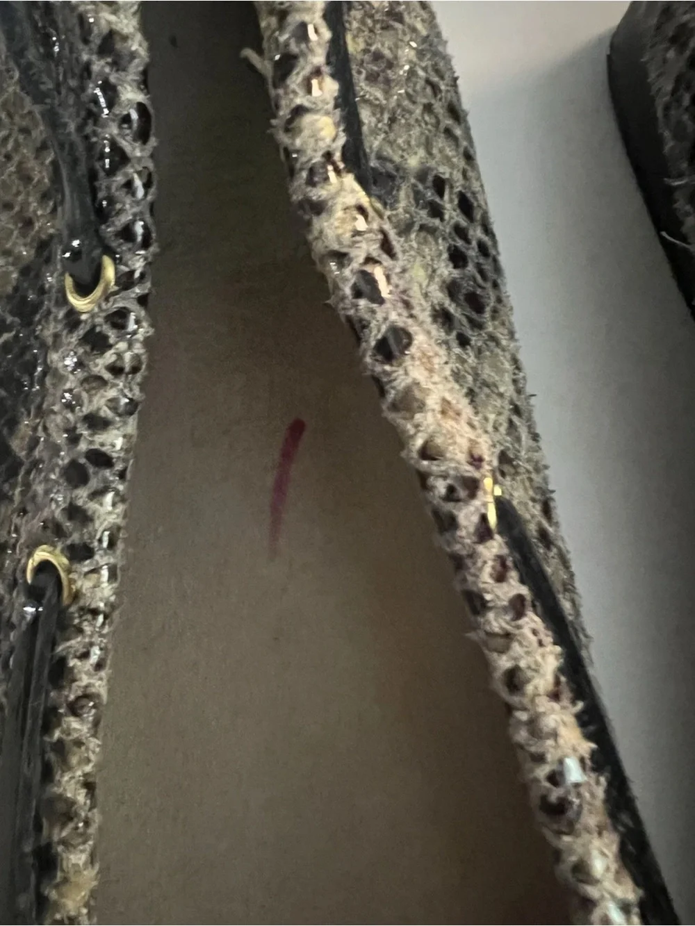 Michael Kors Snake-Print Moccasin Loafers in Brown and Black